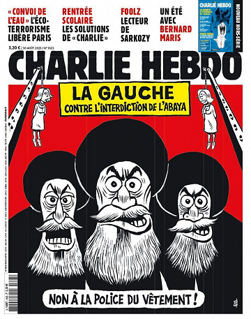 Charlie Hebdo N°1623 du Mercredi 30 AouÌ‚t 2023