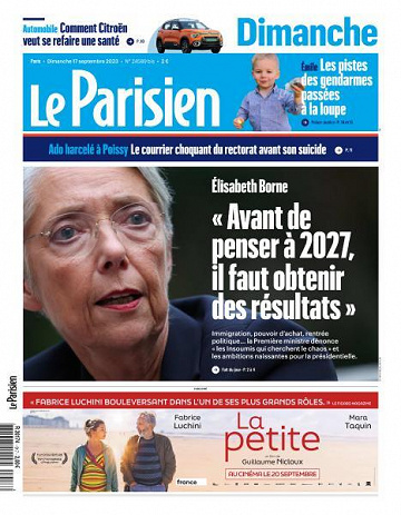 Le Parisien - 17 Septembre 2023